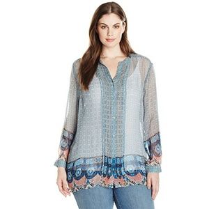 Lucky Brand Button Down Blouse